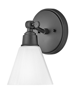 Sconces Single Glass by Hinkley ( 13 | 51180BK Arti ) 