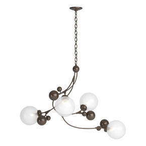 Large Chandeliers Glass Shade by Hubbardton Forge ( 39 | 136420-SKT-05-WF0639 Sprig ) 