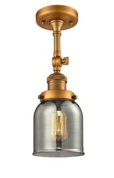 Semi-Flush Mts. Glass Down by Innovations ( 405 | 201F-BB-G53-LED Franklin Restoration ) 