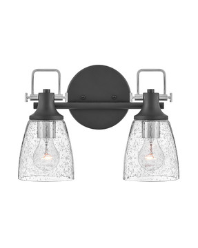 Bathroom Fixtures Two Lights by Hinkley ( 13 | 51272BK-CM Easton ) 