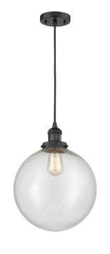 Mini Pendants Cable by Innovations ( 405 | 201C-BK-G204-12-LED Franklin Restoration ) 