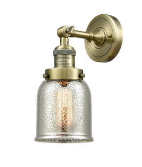 Sconces Single Glass by Innovations ( 405 | 203-AB-G58-LED Franklin Restoration ) 