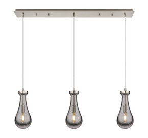 Linear/Island 3 Light Bar by Innovations ( 405 | 123-451-1P-SN-G451-5SM Downtown Urban ) 