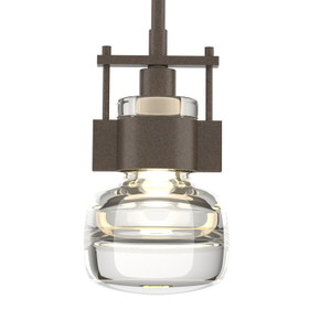Mini Pendants Glass Down by Hubbardton Forge ( 39 | 187300-SKT-MULT-05-ZM0435 Cuff ) 