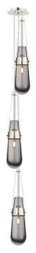 Mini Pendants 3 Light Cluster by Innovations ( 405 | 103-452-1P-PN-G452-4SM Downtown Urban ) 