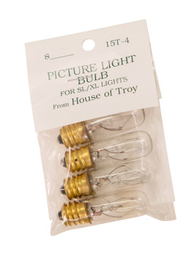 Bulbs Tubular by House of Troy ( 30 | 15T4-BAG Accessory ) 