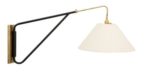 Lamps Wall by House of Troy ( 30 | WS731-ABBLK Wall Swing ) 