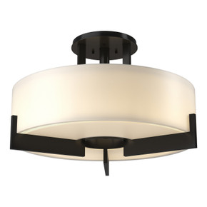 Semi-Flush Mts. Drum Shade by Hubbardton Forge ( 39 | 126403-SKT-10-GG0216 Axis ) 