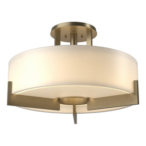 Semi-Flush Mts. Drum Shade by Hubbardton Forge ( 39 | 126403-SKT-84-GG0216 Axis ) 