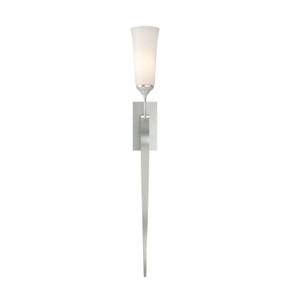 Sconces Single Glass by Hubbardton Forge ( 39 | 204529-SKT-82-GG0350 Sweeping Taper ) 