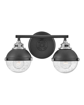 Bathroom Fixtures Two Lights by Hinkley ( 13 | 5172BK-CM Fletcher ) 