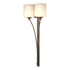 Sconces Double Glass by Hubbardton Forge ( 39 | 204672-SKT-05-GG0169 Formae ) 