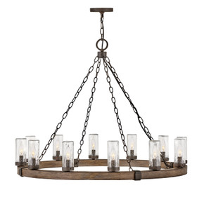 Exterior Chandeliers by Hinkley ( 13 | 29207SQ Sawyer ) 