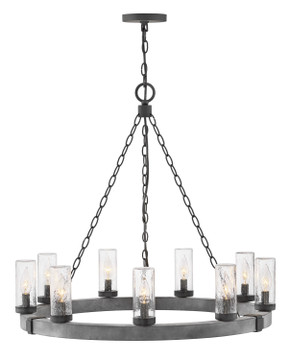 Exterior Chandeliers by Hinkley ( 13 | 29208DZ Sawyer ) 