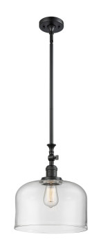 Pendants Glass Down by Innovations ( 405 | 206-BK-G72-L-LED Franklin Restoration ) 