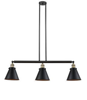 Linear/Island 3 Light Bar by Innovations ( 405 | 213-BAB-M13-BK-LED Franklin Restoration ) 