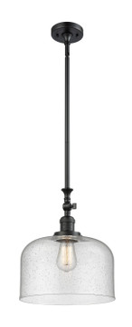 Pendants Glass Down by Innovations ( 405 | 206-BK-G74-L-LED Franklin Restoration ) 