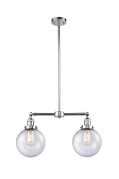 Linear/Island 2 Light Bar by Innovations ( 405 | 209-PC-G204-8 Franklin Restoration ) 