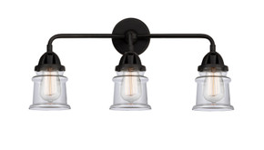 Bathroom Fixtures Three Lights by Innovations ( 405 | 288-3W-BK-G182S Nouveau 2 ) 