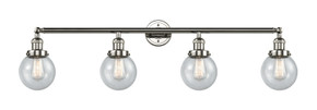 Bathroom Fixtures Four Lights by Innovations ( 405 | 215-PN-G204-6 Franklin Restoration ) 
