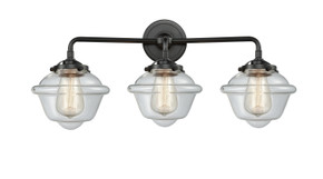 Bathroom Fixtures Three Lights by Innovations ( 405 | 284-3W-OB-G532-LED Nouveau ) 