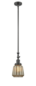 Mini Pendants Glass Down by Innovations ( 405 | 206-OB-G146-LED Franklin Restoration ) 