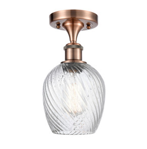 Semi-Flush Mts. Glass Down by Innovations ( 405 | 516-1C-AC-G292 Ballston ) 