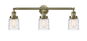 Bathroom Fixtures Three Lights by Innovations ( 405 | 205-AB-G513-LED Franklin Restoration ) 
