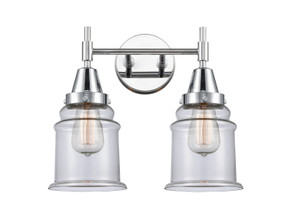 Bathroom Fixtures Two Lights by Innovations ( 405 | 447-2W-PC-G182-LED Caden ) 