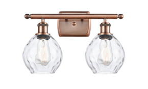 Bathroom Fixtures Two Lights by Innovations ( 405 | 516-2W-AC-G362 Ballston ) 
