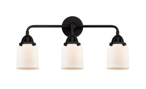 Bathroom Fixtures Three Lights by Innovations ( 405 | 288-3W-BK-G51-LED Nouveau 2 ) 