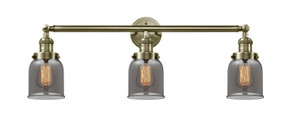 Bathroom Fixtures Three Lights by Innovations ( 405 | 205-AB-G53-LED Franklin Restoration ) 