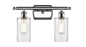 Bathroom Fixtures Two Lights by Innovations ( 405 | 516-2W-PC-G802-LED Ballston ) 