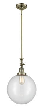 Pendants Sphere by Innovations ( 405 | 206-AB-G202-12-LED Franklin Restoration ) 