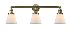 Bathroom Fixtures Three Lights by Innovations ( 405 | 205-AB-G61 Franklin Restoration ) 