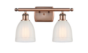 Bathroom Fixtures Two Lights by Innovations ( 405 | 516-2W-AC-G441 Ballston ) 