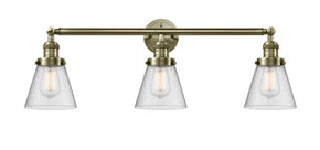 Bathroom Fixtures Three Lights by Innovations ( 405 | 205-AB-G64-LED Franklin Restoration ) 