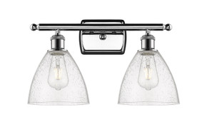 Bathroom Fixtures Two Lights by Innovations ( 405 | 516-2W-PC-GBD-754 Ballston ) 