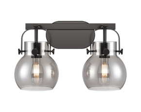 Bathroom Fixtures Two Lights by Innovations ( 405 | 423-2W-BK-G410-6SM Downtown Urban ) 