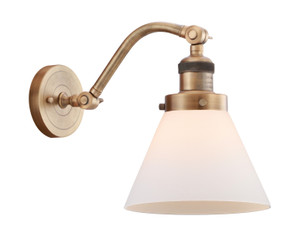 Sconces Single Glass by Innovations ( 405 | 515-1W-BB-G41 Franklin Restoration ) 