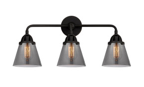 Bathroom Fixtures Three Lights by Innovations ( 405 | 288-3W-BK-G63 Nouveau 2 ) 