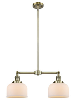 Mid. Chandeliers Glass Down by Innovations ( 405 | 209-AB-G71-LED Franklin Restoration ) 