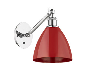 Sconces Metal by Innovations ( 405 | 317-1W-PC-MBD-75-RD Ballston ) 