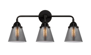 Bathroom Fixtures Three Lights by Innovations ( 405 | 288-3W-BK-G63-LED Nouveau 2 ) 