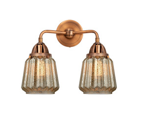 Bathroom Fixtures Two Lights by Innovations ( 405 | 288-2W-AC-G146-LED Nouveau 2 ) 