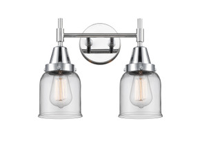 Bathroom Fixtures Two Lights by Innovations ( 405 | 447-2W-PC-G52-LED Caden ) 