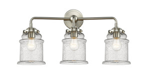 Bathroom Fixtures Three Lights by Innovations ( 405 | 284-3W-SN-G184-LED Nouveau ) 