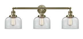 Bathroom Fixtures Three Lights by Innovations ( 405 | 205-AB-G72 Franklin Restoration ) 