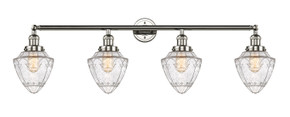 Bathroom Fixtures Four Lights by Innovations ( 405 | 215-PN-G664-7-LED Franklin Restoration ) 