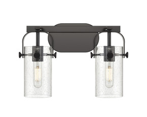 Bathroom Fixtures Two Lights by Innovations ( 405 | 423-2W-BK-G423-7SDY Downtown Urban ) 